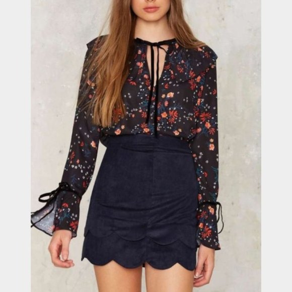 🎉💜HOST PICK💜🎉Endless Rose Floral Long Sleeve Top - Picture 2 of 5